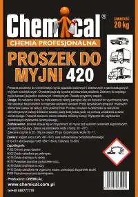 Bilvaskepulver 420