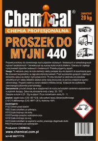 Bilvaskepulver 440